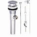 Danze D495002RB All Brass Pop-Up Drain Assembly with Life Rod, Oil Rubbed Bronze