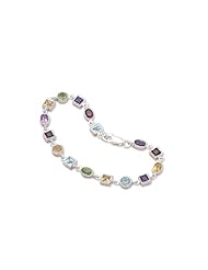 7" Single Link Multistone Bracelet