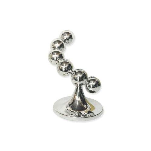 Sterling Silver Candelabra with 6 Rounded Candle Holders