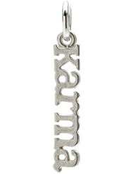 Dogeared Karma Charm, Sterling Silver