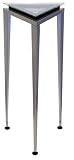 Adesso Reflections Tall Pedestal, Black