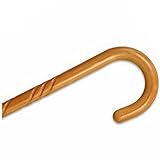 UPC 771224030240 product image for Spiral Wood Cane With Tourist HandleNatural Stain | upcitemdb.com