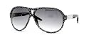 AUTHENTIC DIESEL FIK/S 0H2C BLACK SILVER FRAME GRAY GREEN GRADIENT LENS PLASTIC AVIATOR SUNGLASSES