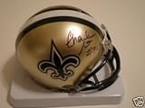 Charles Grant Autographed/Hand Signed New Orleans Saints Mini Helmet