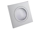9er Set 12V Einbaustrahler “Shower” für Bad & Dusche, IP65, Silber matt, von Dreamlights2000®