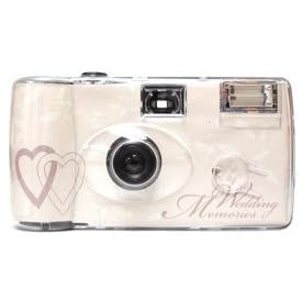 Love Cream Disposable Wedding Camera - 12 Pack by 