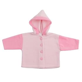 Baby Pink Jacket with Pink Trim