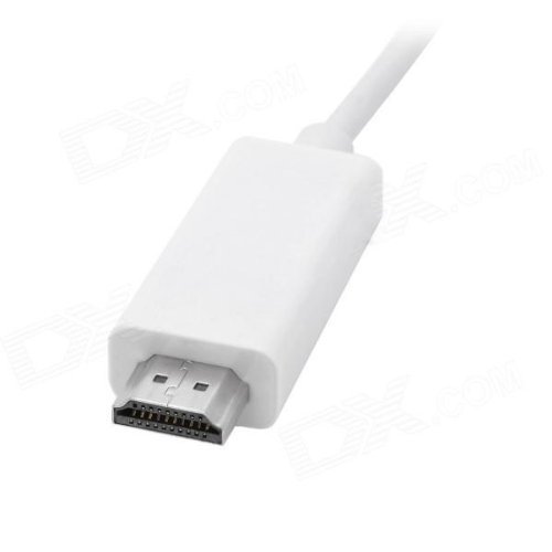 1080P 30 Pin Dock Male to HDMI Male Adapter Cable For iPhone ipad ...