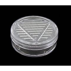 Humidor-Polymerbefeuchter rund 5,3x2,0cm transparent