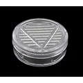 Humidor-Polymerbefeuchter rund 5,3x2,0cm transparent