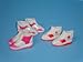 3 Pairs of Tennis Shoes Made to Fit the Barbie Doll