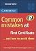 Common Mistakes at First Certificate - and how to Avoid them