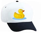 Rubber Duck White Cap