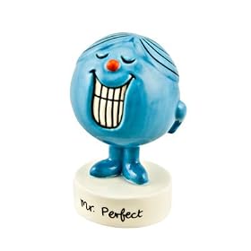 John Beswick Mr Men - Mr Perfect JBMM7 Hand Painted New