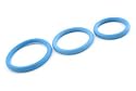 Fresh Nitrile Cock Ring, Blue, 3-Pack