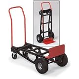 Milwaukee Hand Truck - 500-Lb. Capacity, Nylon/Poly, Convertible, Model# 40611