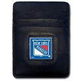 New York Rangers Leather Money Clip
