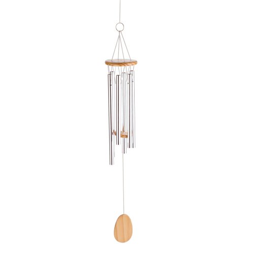 Gifts & Decor Classic Outdoor Wind Chime Wood and Metal Wind Chime