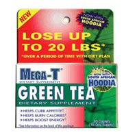 Mega-T Green Tea with Hoodia Dietary Supplement Caplets - 30 ea