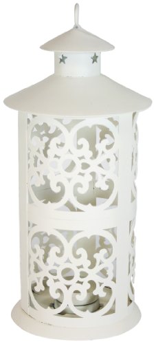 Campanet 296958 Rustikale Laterne, 28&nbsp;cm, cremefarben Preisvergleich