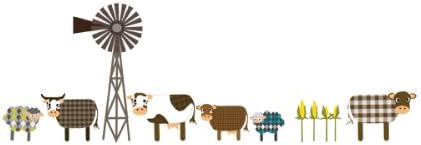 Pop & Lolli The Fashion Farm Gang, Chic Fabric Stickers