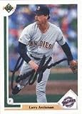 Larry Anderson, San Diego Padres Autographed Card