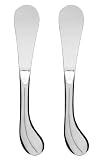 Sagaform Stainless Steel Butter/Cheese Knives, Set of 2