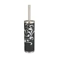 Wenko 17659100 Edelstahl WC Garnitur Ornamento Bianco