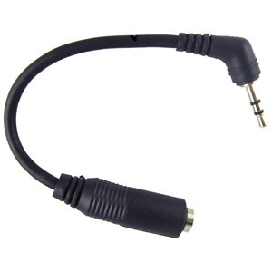 Click here to buy 2.5mm To 3.5mm Stereo Audio Jack Adapter for for Treo 650 680 700wx 700w 700p 750v 755p (2 rings).