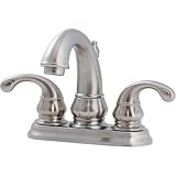 PRICE PFISTER Treviso 4 Lav Faucet SATIN NICKEL