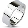 Spikes Stainless Steel Mirror Polished Square Band Ring