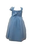 Us Angels Sky Blue Organza Dress Size 6X