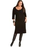 Nine West Plus Size Cable Knit Sweater Dress