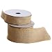 1.5 Inches Wide Burlap Ribbon on Spool - 10 yards