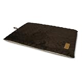 Petmate AKC Orthopedic Kennel Pad, Brown, 19-Inch by 28-Inch