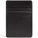 Bosca Old Leather Deluxe Front Pocket Wallet (Black )
