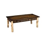 Coffee Table with Reclaimed Wood Top
