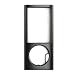 Premium Rubberized Crystal Snap-on Case for the Apple iPod Nano 5 5th Generation - Black