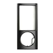 Premium Rubberized Crystal Snap-on Case for the Apple iPod Nano 5 5th Generation - Black