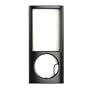 Premium Rubberized Crystal Snap-on Case for the Apple iPod Nano 5 5th Generation - Black