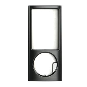 Premium Rubberized Crystal Snap-on Case for the Apple iPod Nano 5 5th Generation - Black by Luxmo