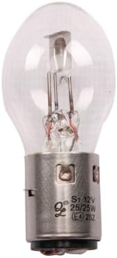 SET OF TEN Round Style 12V 25/25w Chinese Scooter Light Bulb 50cc 150cc 250cc