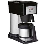BUN382000016 - Home Brewer, 10-Cup, 7-1/10x13-4/5x14-1/3, BK/STST