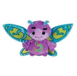 Webkinz Plush Zumbuddy Zype Purple with Blue Wings