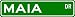 MAIA Street Sign ~ Personalized Family Lastname Sign ~ Gameroom, Basement, Garage Sign Novelty** ALUMINUM