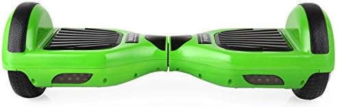 lSUOKU Classic Models 6.5Inch Smart Self Balancing Shilly Car 2 Wheels Electric Scooters Mars-wheeled Drift Skateboard-Green