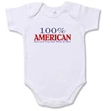 100% American Baby Onesie