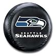 Seattle Seahawks Black Tire Cover - NFL Tire Covers