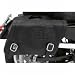 SADDLEMEN TRAVELCADE HIGHWAYMAN TATTOO SADDLEBAG DK RED STITCH MD X021050405