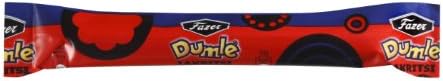 10 Sticks X 20g of Fazer Dumle Filled Finnish Licorice Candy